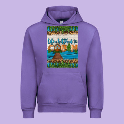 Life Is Better At The Cabin Air Freshener Urban Hoodie Designed By Hra Design Shop
