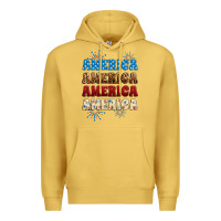 Antique Gold Western America Premium Hoodie - Neo Western