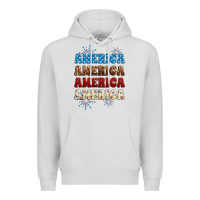 Dove Grey Western America Premium Hoodie - Neo Western