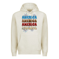 Oatmeal Heather Western America Premium Hoodie - Neo Western