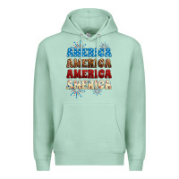 Seafoam Western America Premium Hoodie - Neo Western
