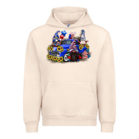 Sandshell 4th of July gnomes with truck Urban Hoodie - CowGirlArtShop