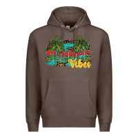 Coffee summer vibes Premium Hoodie - SublimationCraftShop