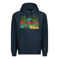 Navy summer vibes Premium Hoodie - SublimationCraftShop
