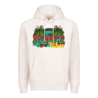 Pale Pink summer vibes Premium Hoodie - SublimationCraftShop