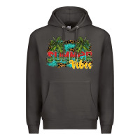 Smoke summer vibes Premium Hoodie - SublimationCraftShop