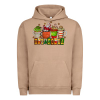 Pigment Burro hot cocoa Urban Hoodie - CowhideDigitalArt