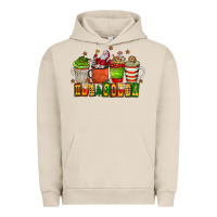 Pigment French Oak hot cocoa Urban Hoodie - CowhideDigitalArt