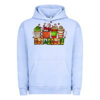 Pigment Grape Ice hot cocoa Urban Hoodie - CowhideDigitalArt