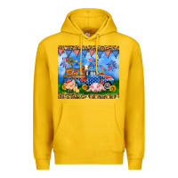 Lemon America farm animals truck 20oz skinny tumbler Premium Hoodie - Neo Western