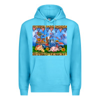 Ocean Blue America farm animals truck 20oz skinny tumbler Premium Hoodie - Neo Western