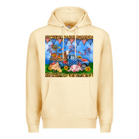 America Farm Animals Truck 20oz Skinny Tumbler Premium Hoodie | Teevron
