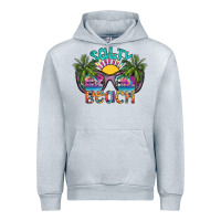 Heather Grey salty beach Urban Hoodie - SublimationCraftShop