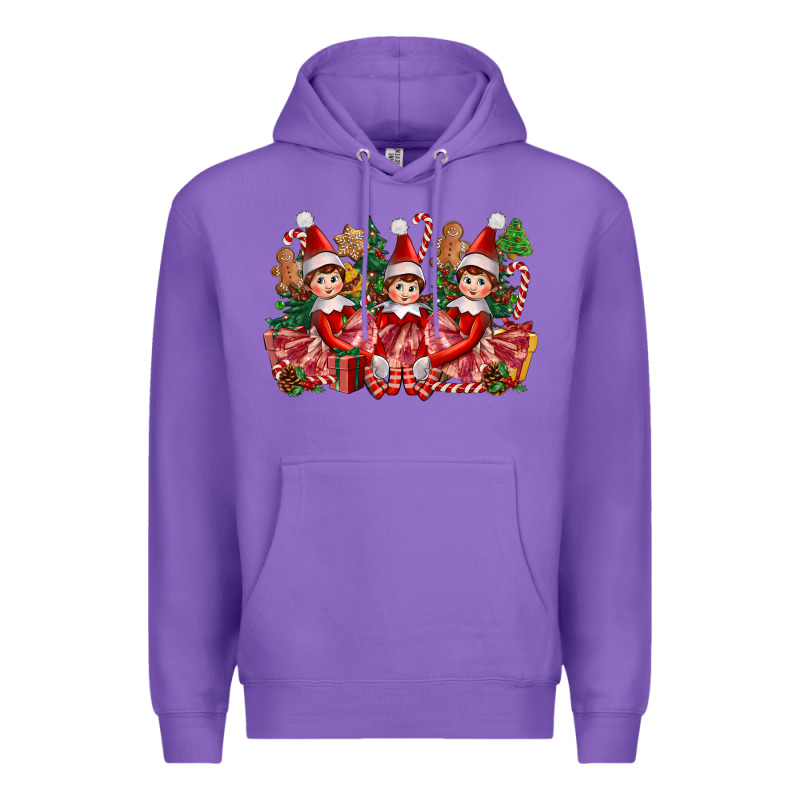 Christmas Girl Elfs Premium Hoodie by FaDigitalArtStudio | Teevron