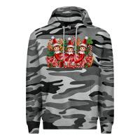 Slate Camo Christmas girl elfs Premium Hoodie - FaDigitalArtStudio