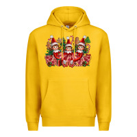 Lemon Christmas girl elfs Premium Hoodie - FaDigitalArtStudio