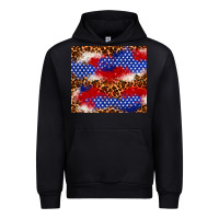 Black 4th of July USA flag leopard 20oz tumbler Urban Hoodie - Neo Western