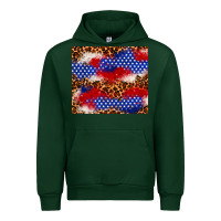 Forest Green 4th of July USA flag leopard 20oz tumbler Urban Hoodie - Neo Western