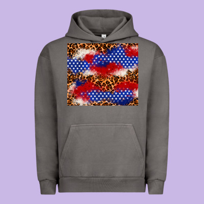 4th Of July Usa Flag Leopard 20oz Tumbler Urban Hoodie Designed By Neo Western