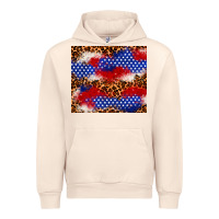 Sandshell 4th of July USA flag leopard 20oz tumbler Urban Hoodie - Neo Western