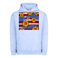 Pigment Grape Ice 4th of July USA flag sunflower 20oz tumbler Urban Hoodie - Neo Western