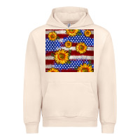Sandshell 4th of July USA flag sunflower 20oz tumbler Urban Hoodie - Neo Western