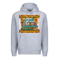 Heather Grey i'm just talking tennessee tumbler Premium Hoodie - HRA Design Shop