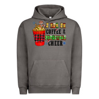 Pigment Tornado I Run On Coffee & Christmas Cheer Urban Hoodie - CowhideDigitalArt