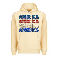 Pina Colada America 4th of July Premium Hoodie - CowGirlArtShop