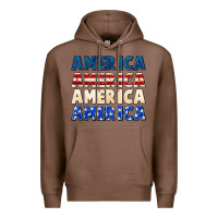 Chestnut America 4th of July Premium Hoodie - CowGirlArtShop