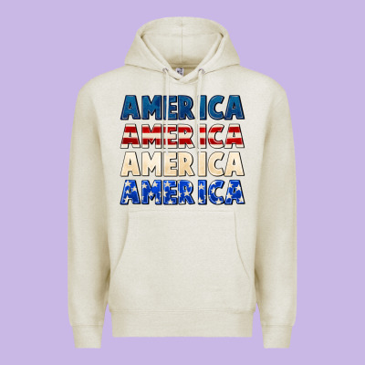 America 4th Of July Premium Hoodie Designed By Cowgirlartshop