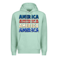 Seafoam America 4th of July Premium Hoodie - CowGirlArtShop