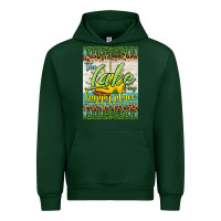 Forest Green the lake is my happy place air freshener Urban Hoodie - HRA Design Shop