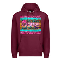 Burgundy leave them broadway girls alone tumbler Premium Hoodie - HRA Design Shop