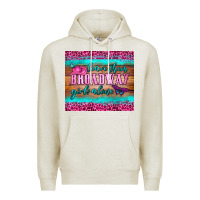 Oatmeal Heather leave them broadway girls alone tumbler Premium Hoodie - HRA Design Shop