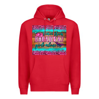 Red leave them broadway girls alone tumbler Premium Hoodie - HRA Design Shop