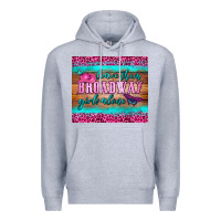 Heather Grey leave them broadway girls alone tumbler Premium Hoodie - HRA Design Shop