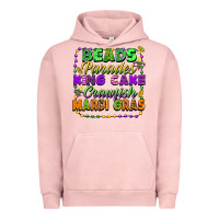 Pigment Salmon beads parades king cake crawfish mardi gras Urban Hoodie - FaDigitalArtStudio
