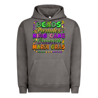 Pigment Tornado beads parades king cake crawfish mardi gras Urban Hoodie - FaDigitalArtStudio