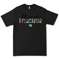 Black blessed teacher Premium Tee - CowhideDigitalArt