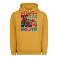 Pigment Peanut Butter all i brought back with me was some sand in my boots Urban Hoodie - HRA Design Shop