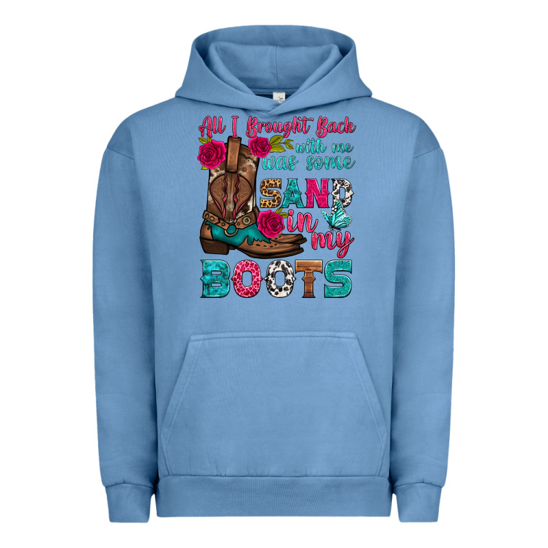All I Brought Back With Me Was Some Sand In My Boots Urban Hoodie by HRA Design Shop | Teevron