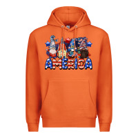 Carrot America gnomes 4th of July Premium Hoodie - CowGirlArtShop