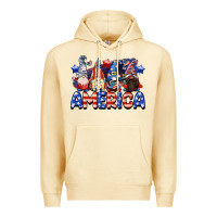 Pina Colada America gnomes 4th of July Premium Hoodie - CowGirlArtShop