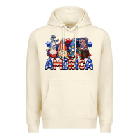 Sandshell America gnomes 4th of July Premium Hoodie - CowGirlArtShop