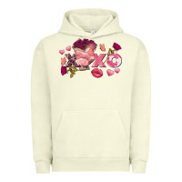 Pigment Pistachio chicken valentine's day xoxo Urban Hoodie - FaDigitalArtStudio