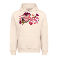 Sandshell chicken valentine's day xoxo Urban Hoodie - FaDigitalArtStudio