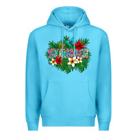 Ocean Blue summer Premium Hoodie - SublimationCraftShop