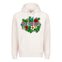 Pale Pink summer Premium Hoodie - SublimationCraftShop