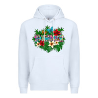 White summer Premium Hoodie - SublimationCraftShop